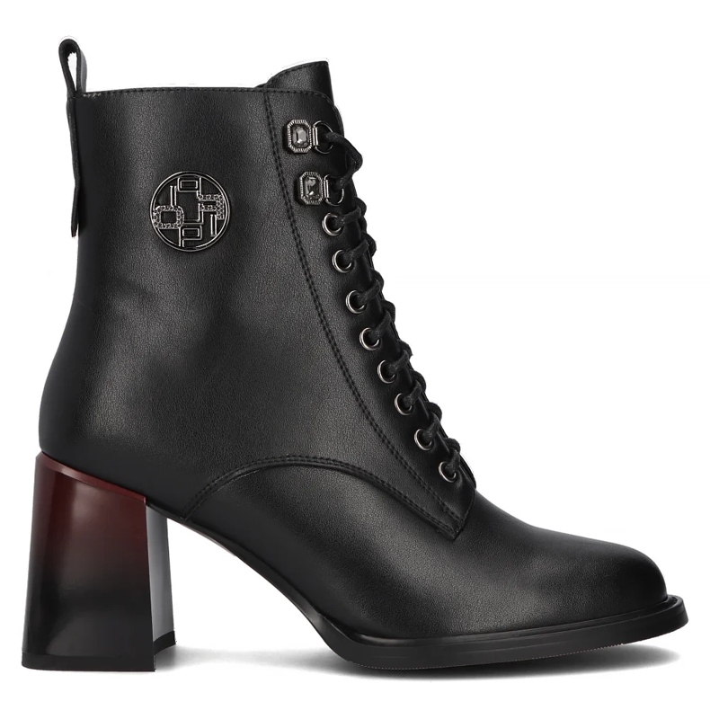 Filippo DBT6316/24 Bk Botines de piel negro
