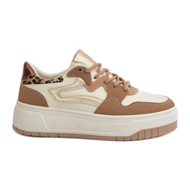 Zapatillas Mujer Leopardo Leopardo Beige Henizore