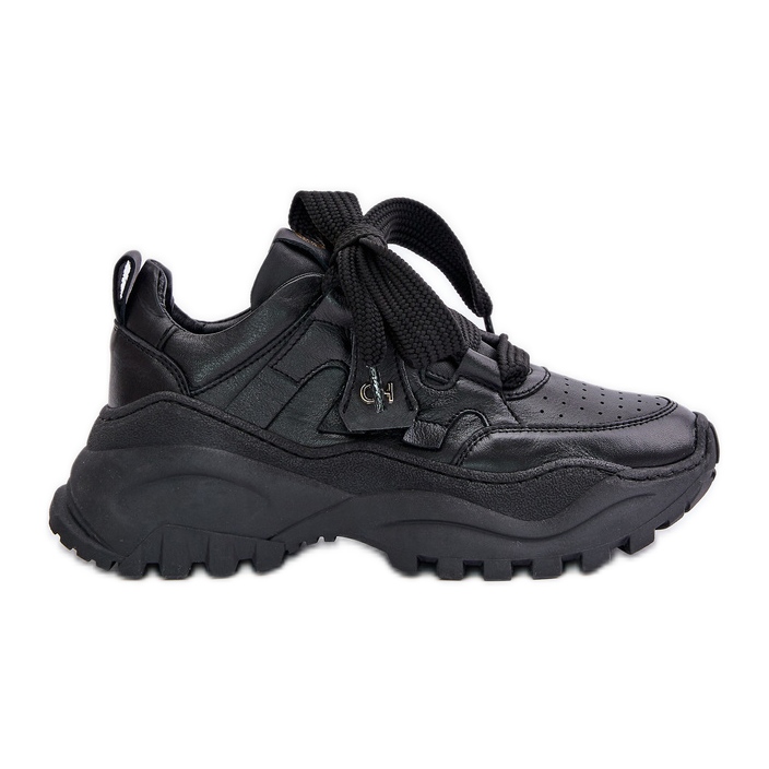 Deportivas Mujer Piel Negras CheBello 4583 negro