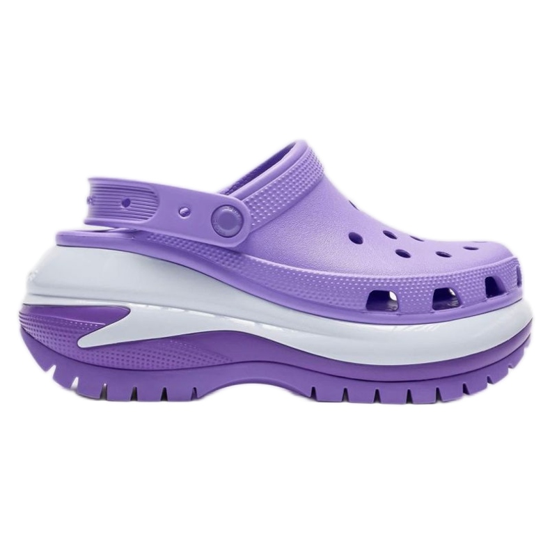 Zueco Crocs Mega Crush 207988-2DS 207988-5AJ violeta