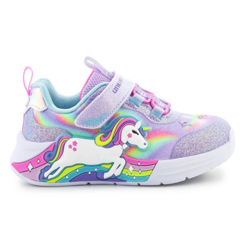 Skechers S-Lights Unicorn Chaser, Zapatillas Niña 302298N-LVMT violeta