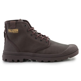 Zapatos Palladium Pampa Hi Coated U 74375-249-M Cacao oscuro marrón Zapatos Palladium Pampa Hi Coated U 74375-249-M Cacao oscuro marrón