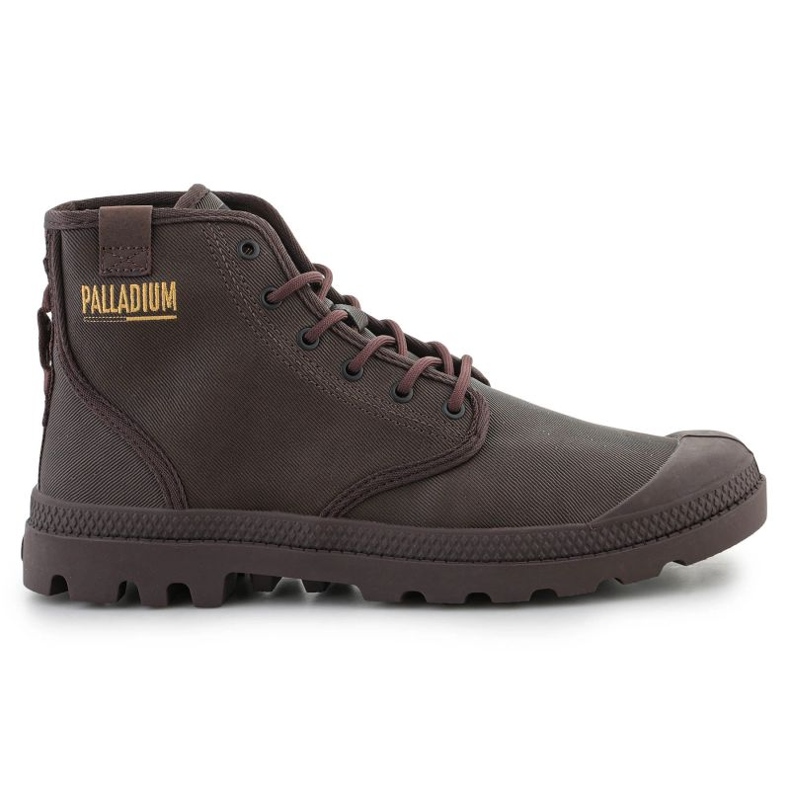 Zapatos Palladium Pampa Hi Coated U 74375-249-M Cacao oscuro marrón