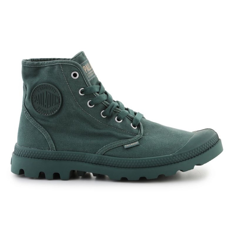 Palladium Pampa Hi 02352-398-M Zapato de aguja Pino verde