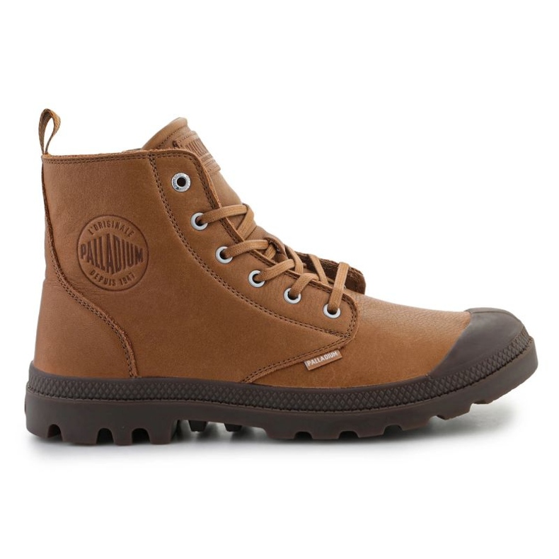 Zapatos Palladium Pampa Zip Lth Ess U 76888-252-M Dear Brown marrón
