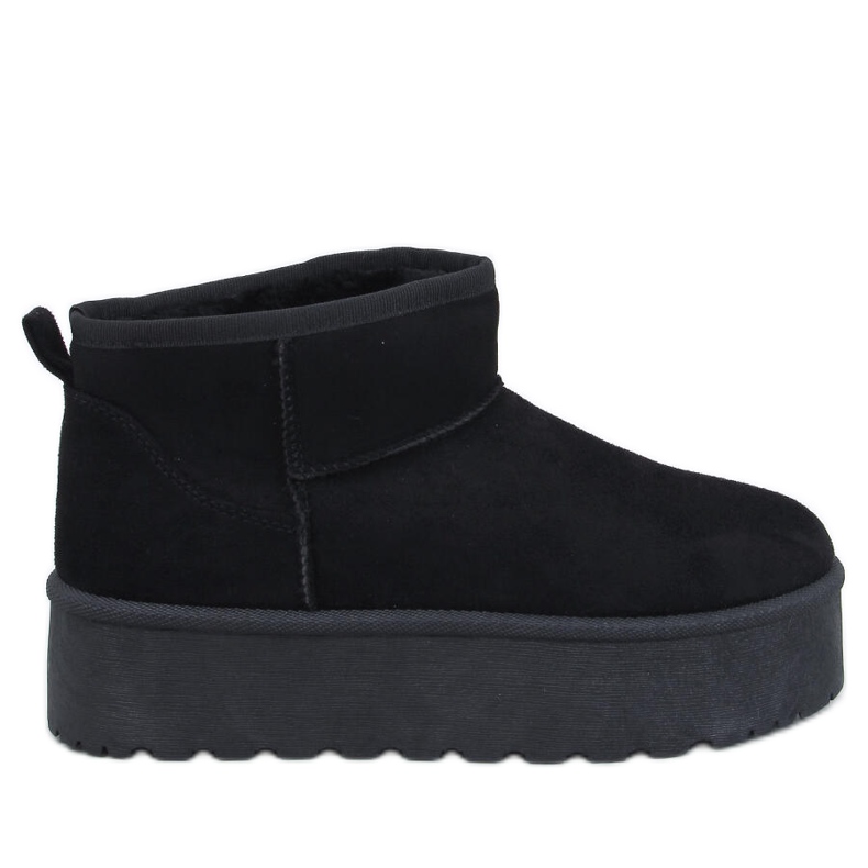Botas de nieve cortas Emus con plataforma Morris Black negro Botas de nieve cortas Emus con plataforma Morris Black negro