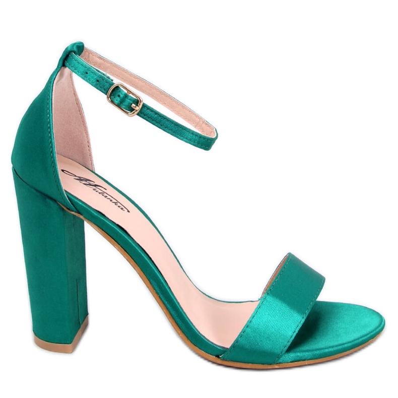 Ranae Sandalias tacón verde - Inello