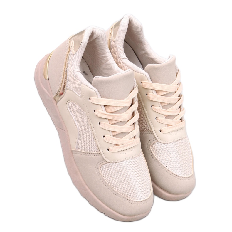 Deportivas ligeras de mujer Doleh Beige - Inello