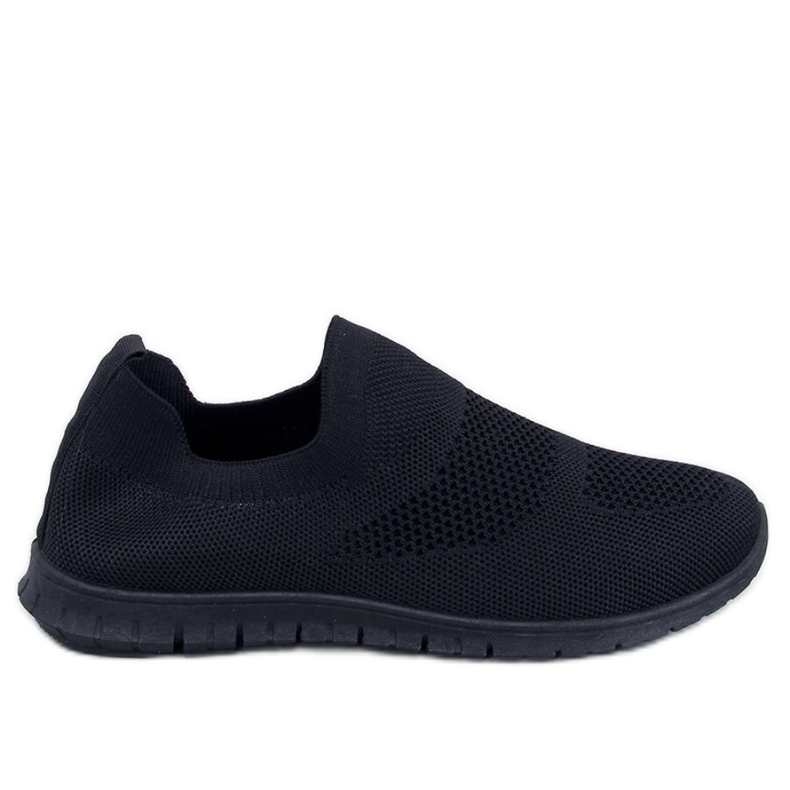 Zapatillas calcetín negras negro