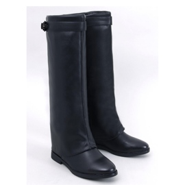 Annse Botas doble corte negras - Inello negro