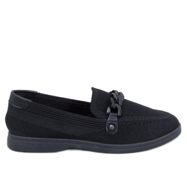 Mocasines negros calados