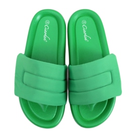 Chanclas nailon verde