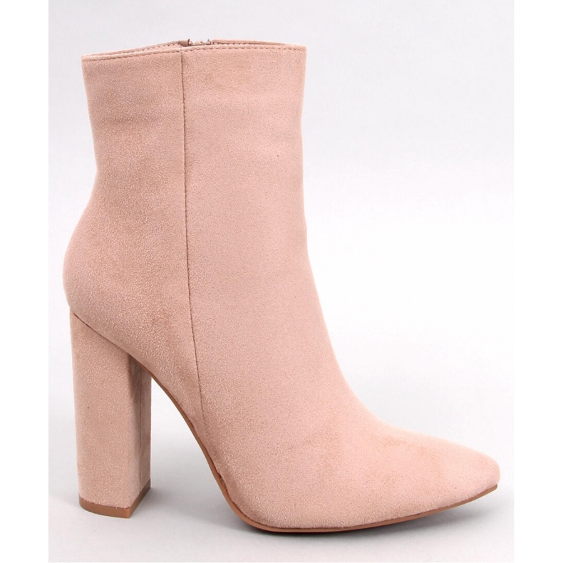 Botines tacón Rivers Caqui - Inello beige