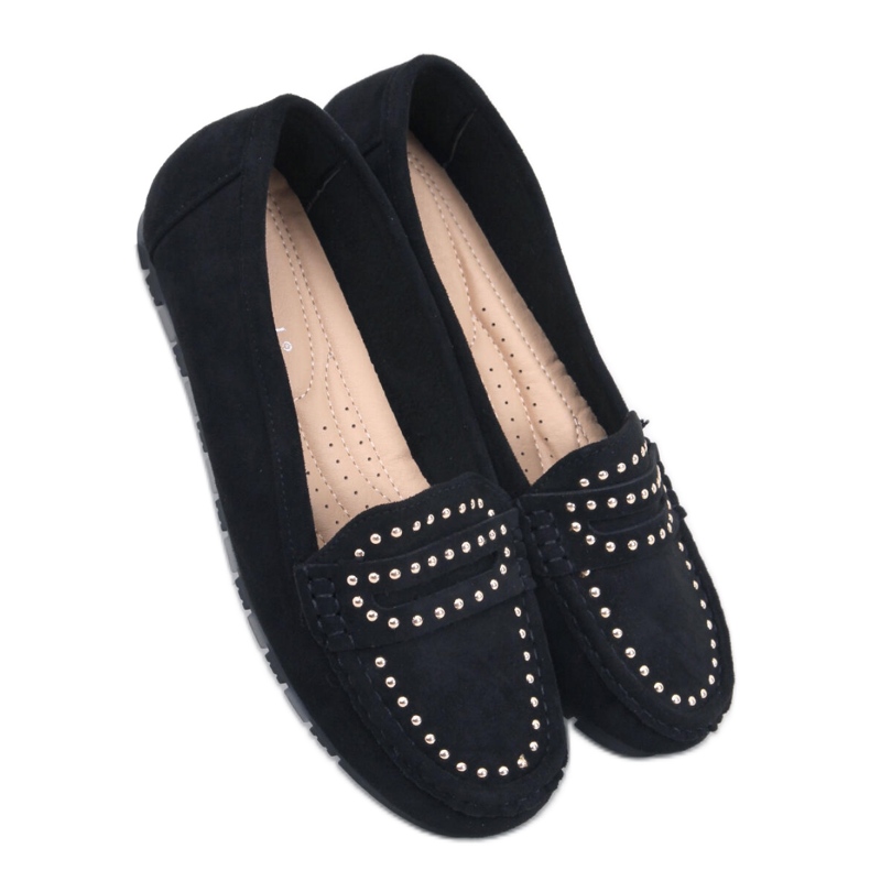 Mocasines de mujer Negro