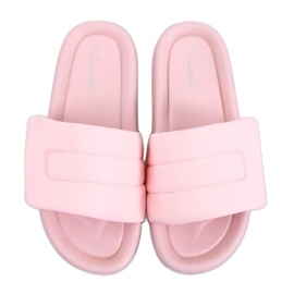 Chanclas de nailon rosa