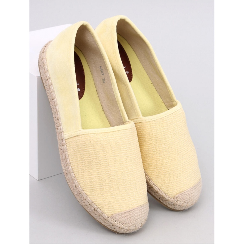 Alpargatas de lona para mujer Haydon Amarillo - Inello
