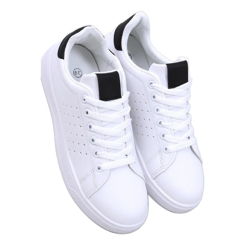 Zapatillas de mujer BLANCO/NEGRO