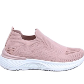 Deportivas calcetín rosa