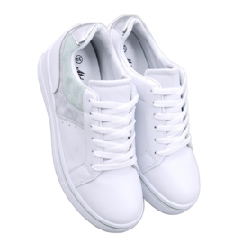 Zapatillas cuña verdes blanco Zapatillas cuña verdes blanco