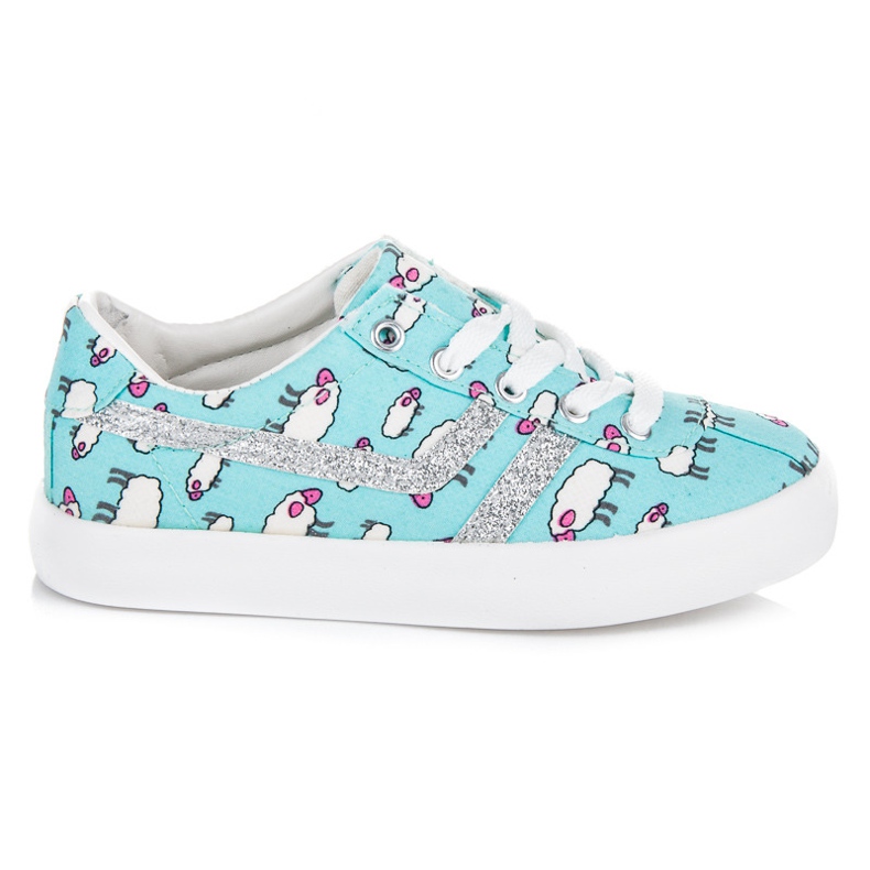 Kylie Zapatillas de deporte en corderos azul