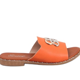 Chanclas de mujer naranjas