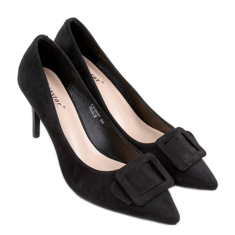 Zapatos de tacón de aguja negros