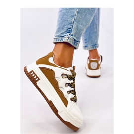 Zapatillas de mujer Allman Camel - Inello marrón