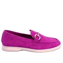 Mocasines mujer Fucsia rosa