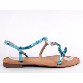 Adani Sandalias cristal azul - Inello