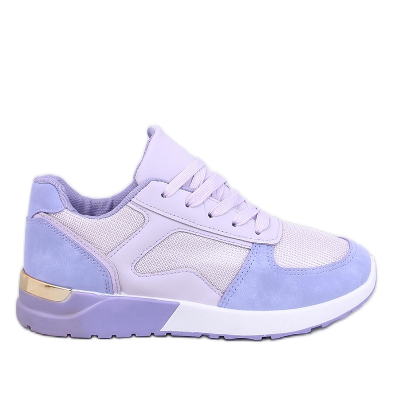 Zapatillas de mujer violeta claro.