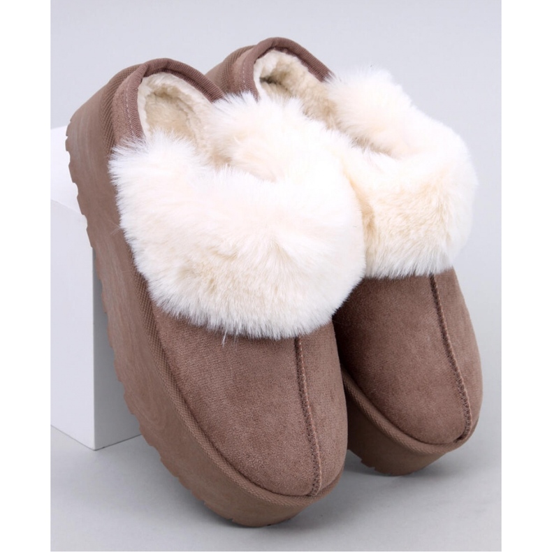 Zapatillas de nieve con plataforma Allod Caqui - Inello beige