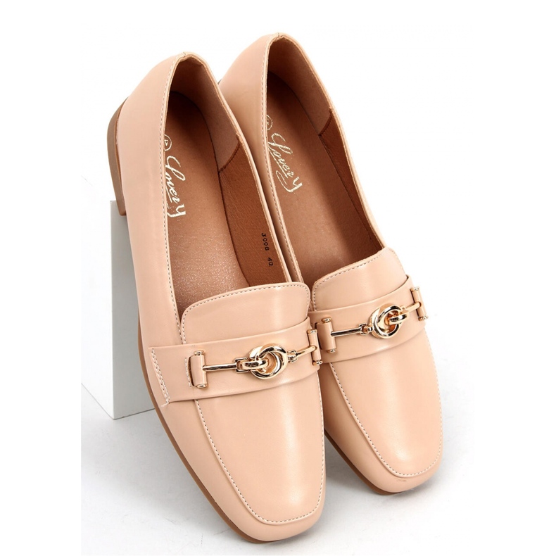 Mocasines de mujer Tansy Caqui - Inello beige