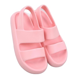 Sandalias de espuma rosa