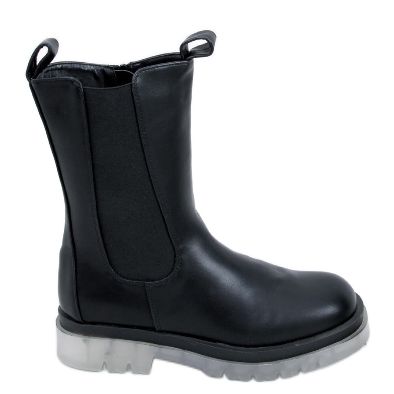 Botines Chelsea Altos Negro