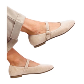 Bailarinas estilo Mercedita Beige