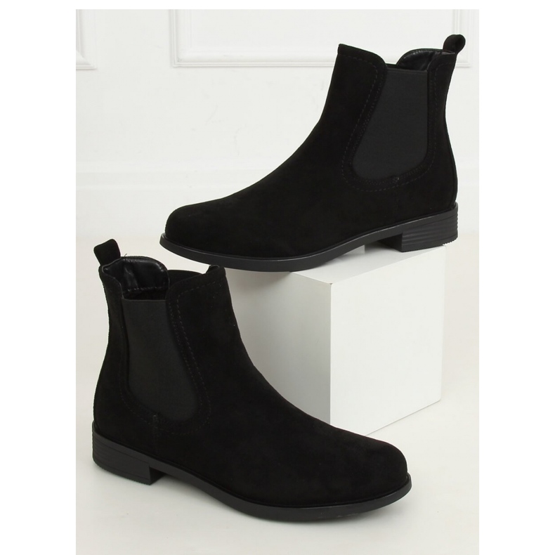 Botas Chelsea Clásicas Negras Mujer MR-9 Negro - Inello
