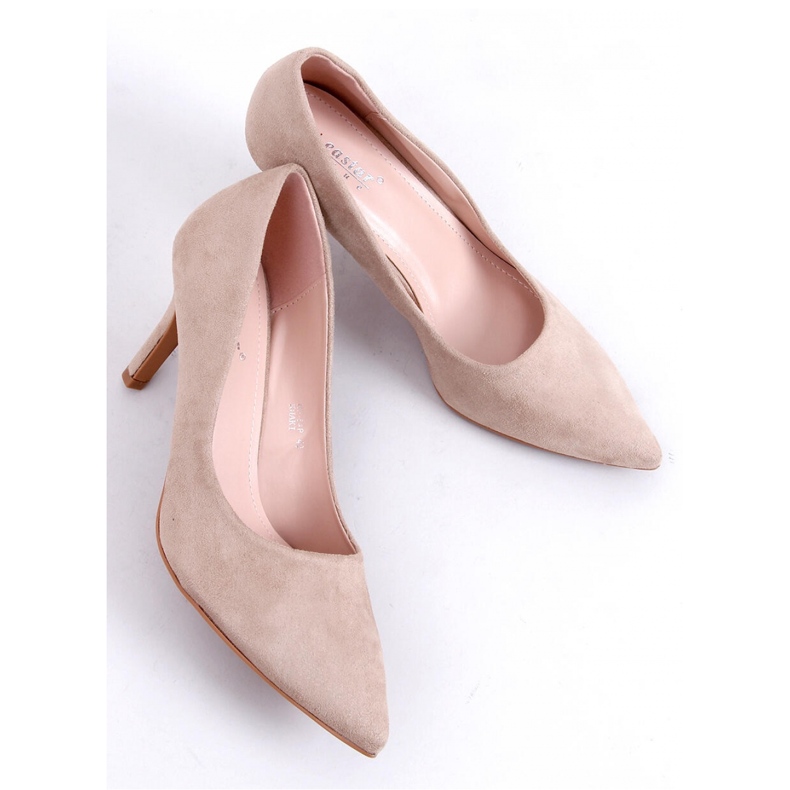 Tacones clásicos de mujer Eurielle Khaki - Inello beige Tacones clásicos de mujer Eurielle Khaki - Inello beige