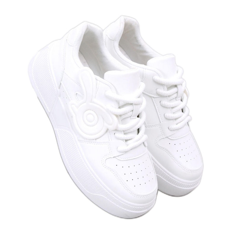 Zapatillas mujer plataforma blancas blanco