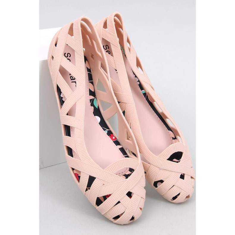 Bailarinas Meliski caladas Chassa Desnuda - Inello beige