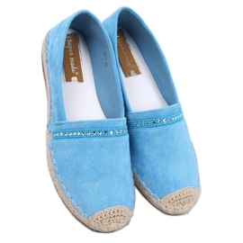 Alpargatas de mujer azules