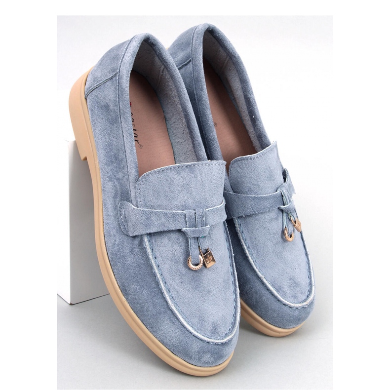 Mocasines ante Ottavia azul - Inello