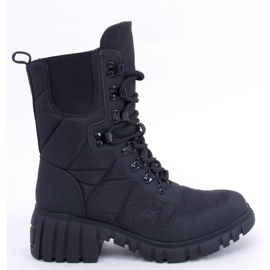 Botines joya de nailon negro - Inello