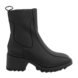 Botas negras de mujer QT33P Negro - Inello