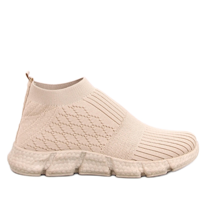 Deportivas dardos calcetín beige - Inello