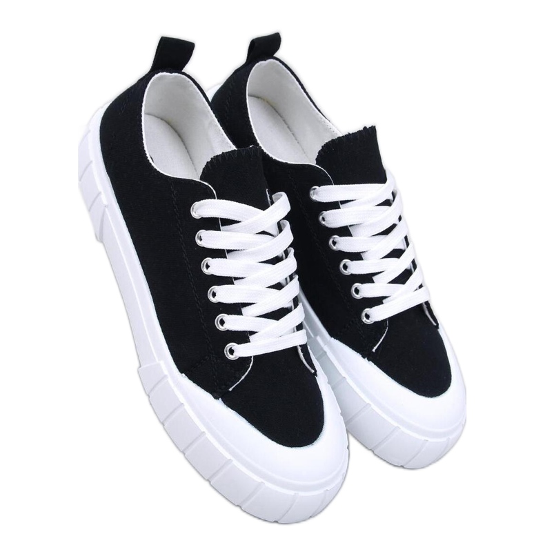 Zapatillas de mujer Consen Negras - Inello negro
