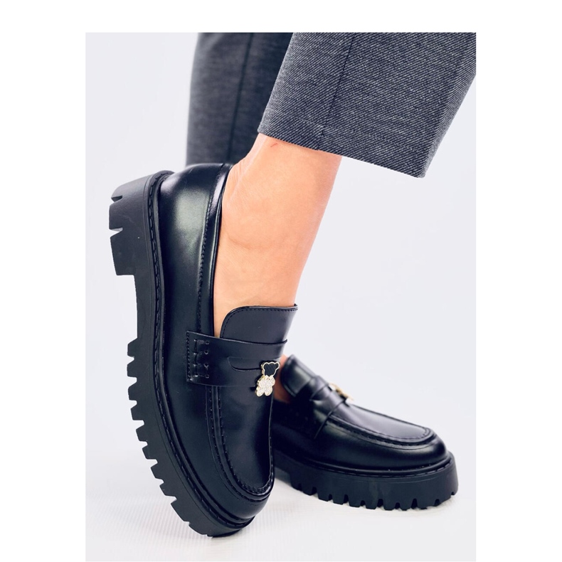 Mocasines plataforma Rimet Negro - Inello