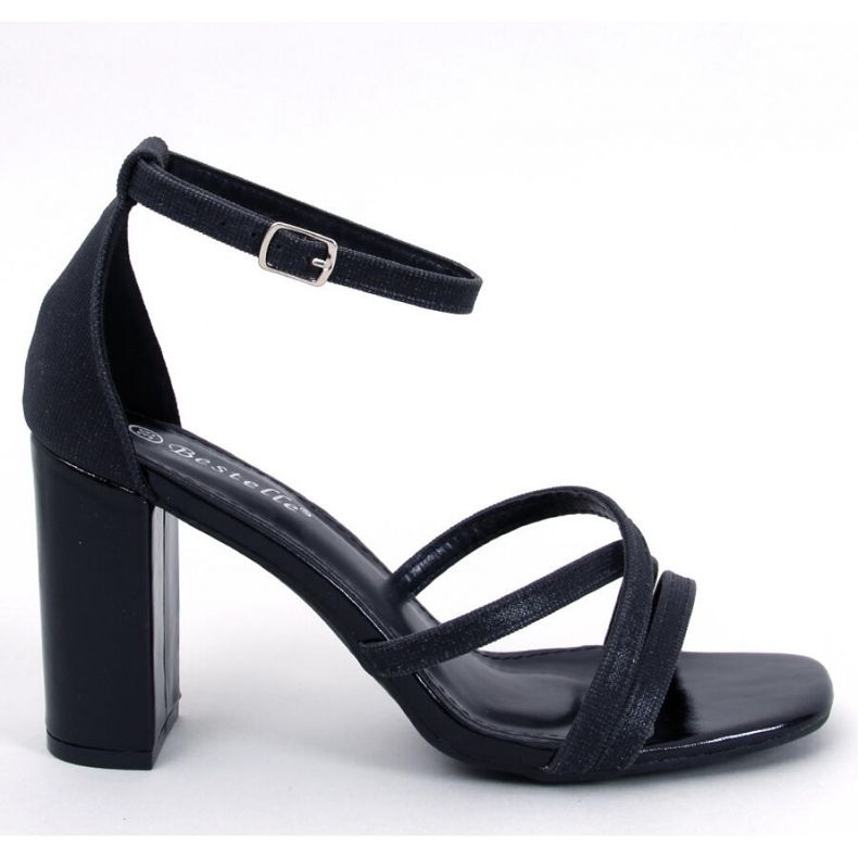 Sandalias tacón Elizabeth negras - Inello negro