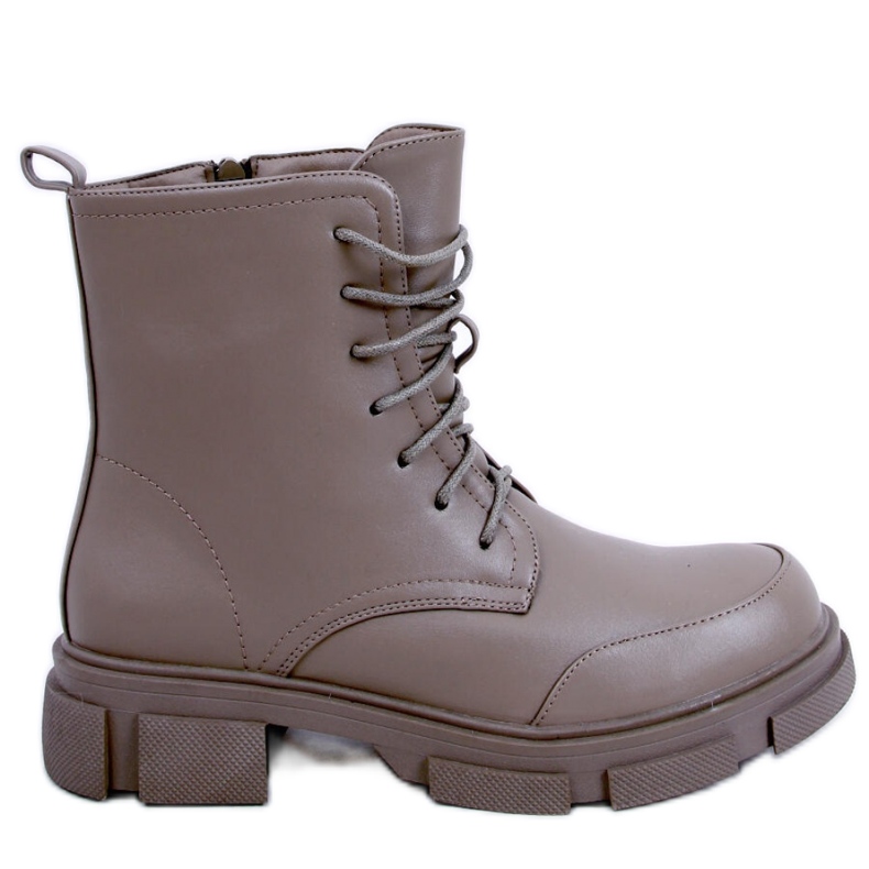 Botines con cordones Coley Oliva - Inello verde