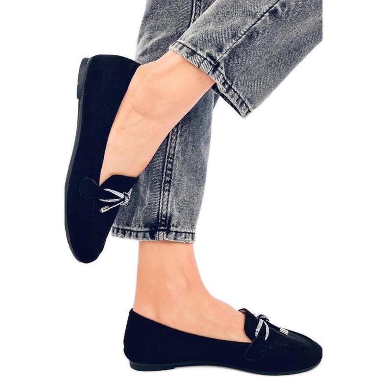 Mocasines Marsoin ante negro - Inello