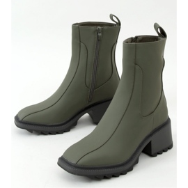 Botines de mujer verdes QT33P Verde - Inello
